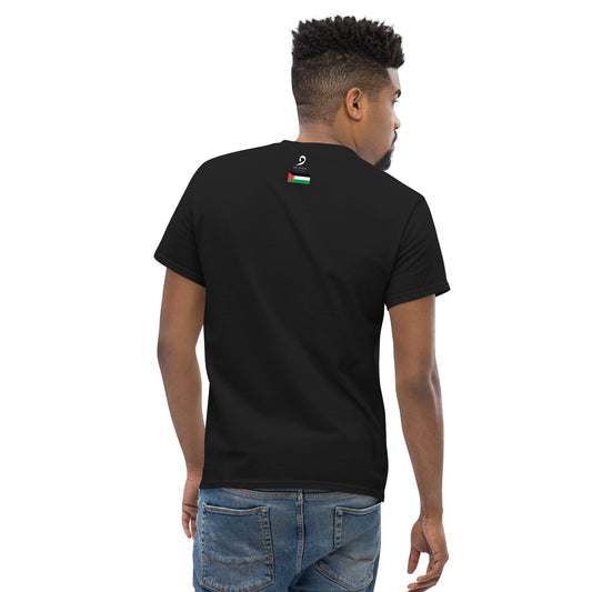 Dunnya Black Unisex Classic Tee (Palestine Edition)